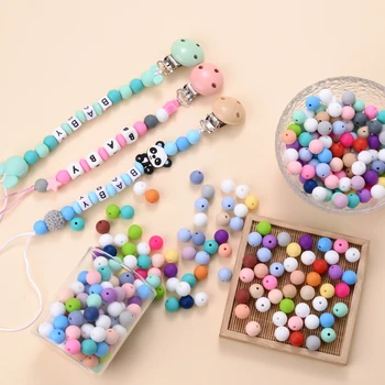 Silicone Baby Teether Beads 3