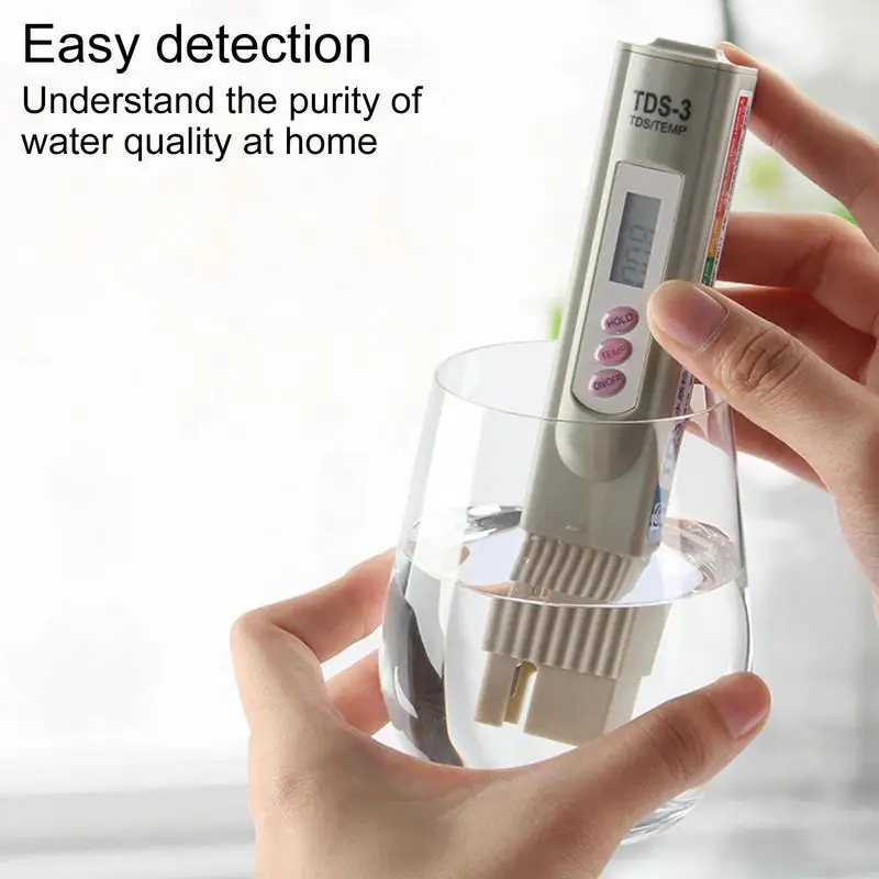 Water Quality Tester Water Quality Meter High Accuracy Professional Instant TDS Tester For Swimming Pools Aquariums