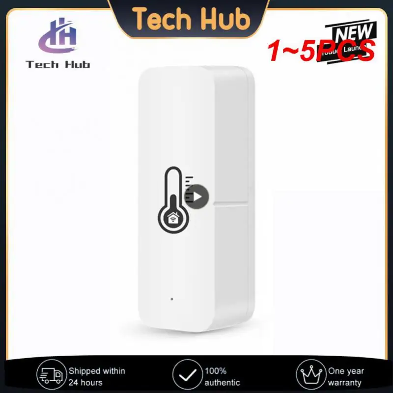 

1~5PCS Tuya Smart Wifi Temperature And Humidity Sensor Indoor Hygrometer Controller Monitoring For Alexa Home