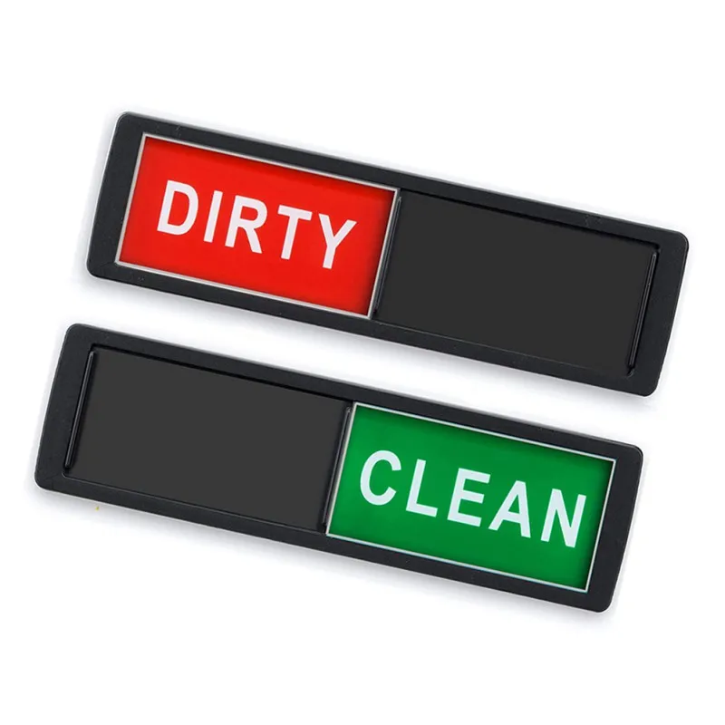 Dishwasher Magnet Clean Dirty Sign Non-Scratching Strong Magnet 2  Double-sided Dirty Clean Dishwasher Magnet Cover - AliExpress