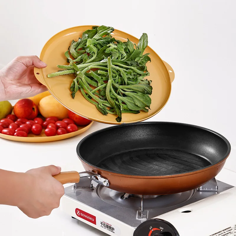 New Household Food Insulation Cover Transparent Stackable Dust-Proof Insect Food Insulation Cover Kitchen Gadgets Reusable LIJIA