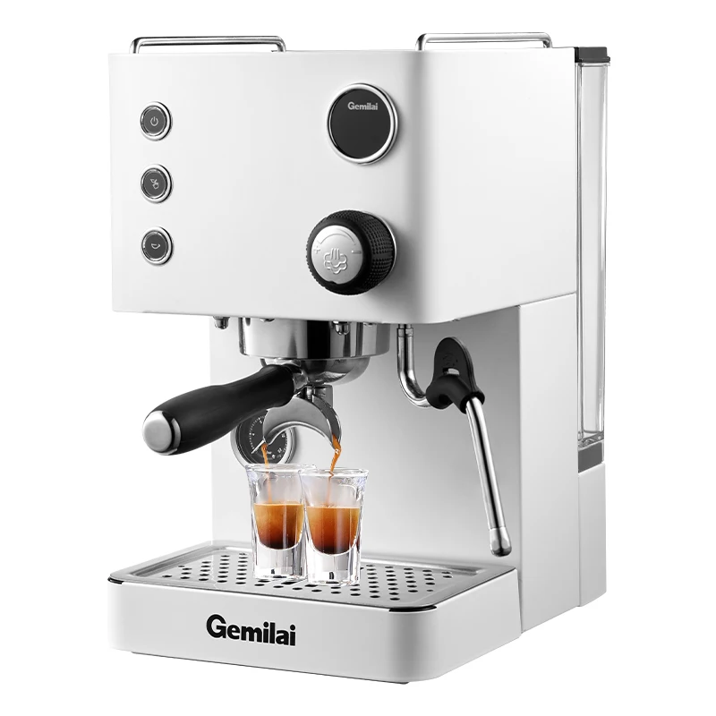 Coffee Machine CRM3007L Italian Semi-Automatic, 220V, 2-in-1 Small Milk Espresso, Professional Household, 550ml Boiler Control 4