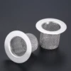 2pcs Floor Drain Filter Stainless Steel Mesh Basket Anti-hair Anti-clog 28-80mm 1"-3" Kitchen Bathroom Anti-rat/mosquito Stopper 4