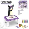Children's Projection Painting Game Table Sanrio Unicorn Dinosaur Multifunctional Graffiti Drawing Board Game Table Puzzle Toy 1