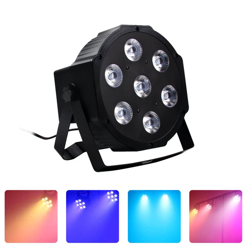 

High brightness LED Par Light 28W RGB Stage Light DMX Controller DJ Equipment Disco Sound Activated for Party Halloween Birthday