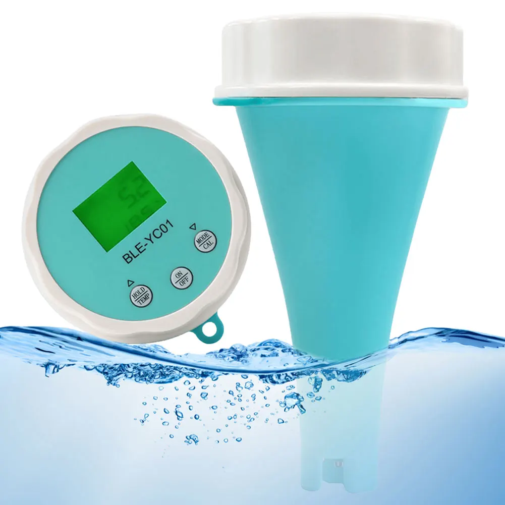 6 in 1 Smart Floating Swimming Pool Water Analyzer PH CL TDS EC ORP TEMP Tester APP Online Monitor Water Quality Tester, water tester,water quality detector