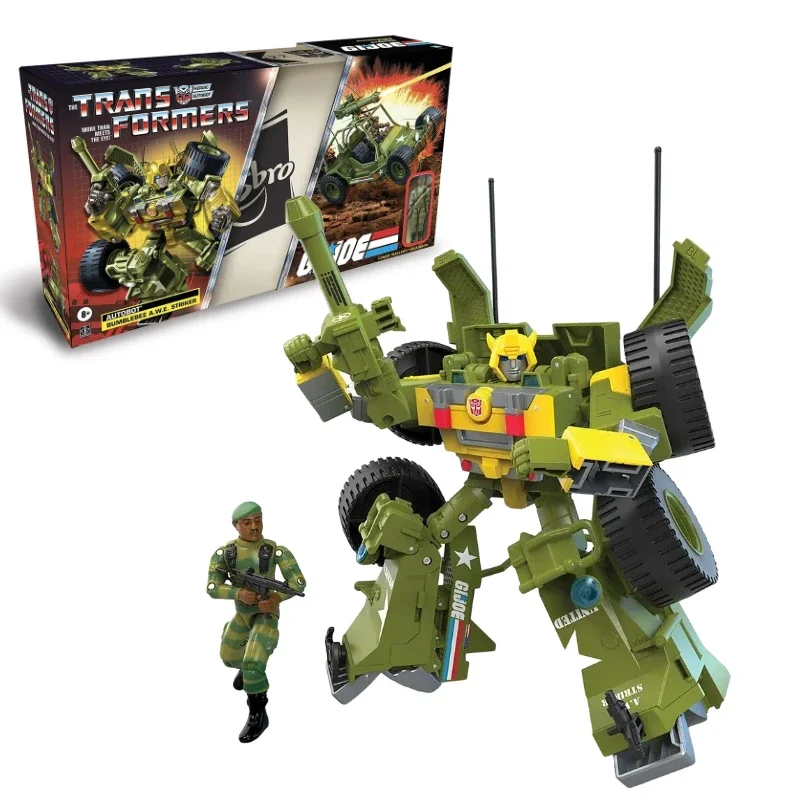 In Magazzino Transformers Trooper 3 Plan Bumblebee A.W.E.Striker Mash-Up G.I.