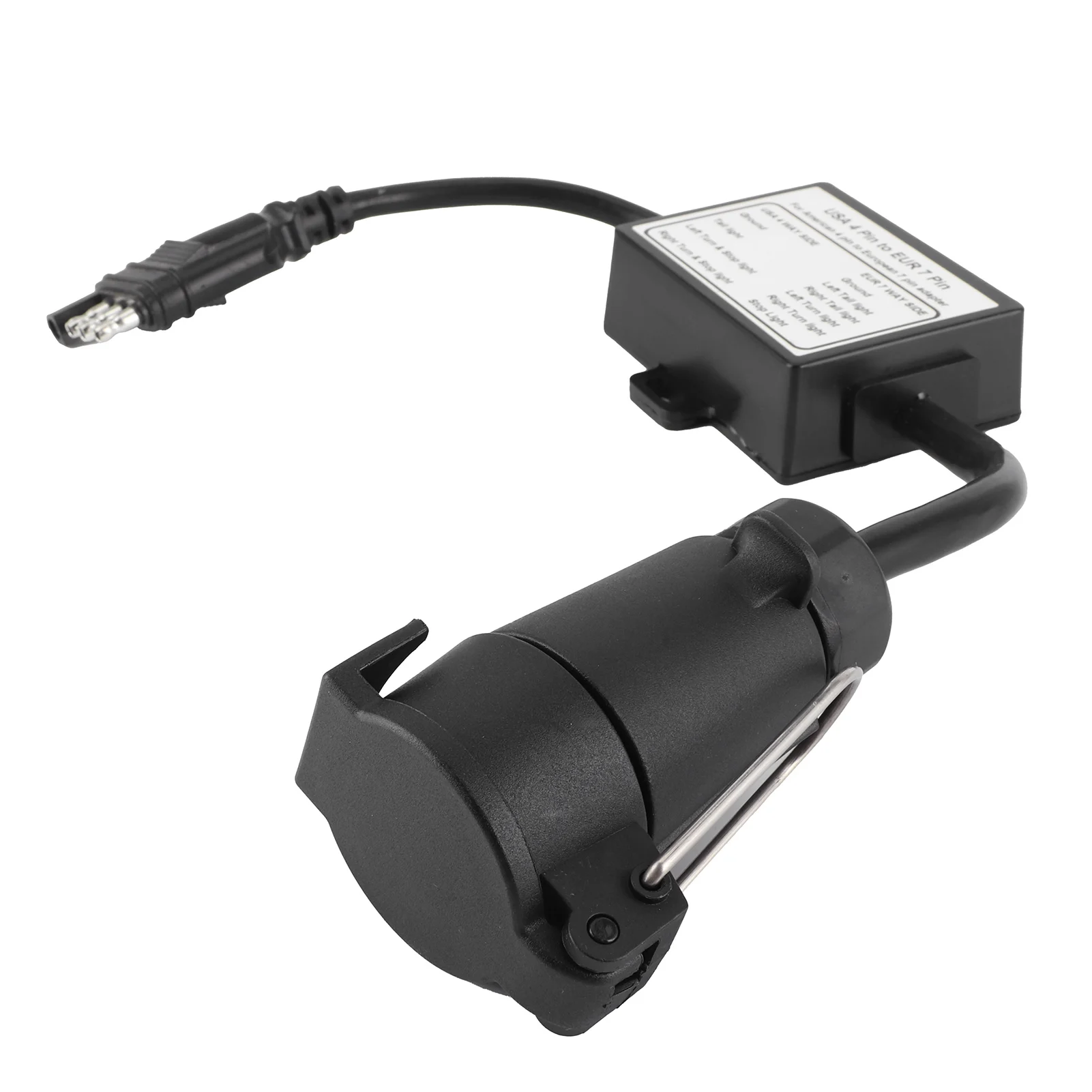 Anhänger anschluss Licht konverter USA 4-polig zu eur 7-polig Adapter Stopp/Bremse trennen Anhänger Stecker – Detail 9
