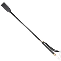 Riding Crop Durable Equestrian Training PU Leather Outdoor Portable Pointer Lightweight Non Slip With Handle Horse Whip Racing 1