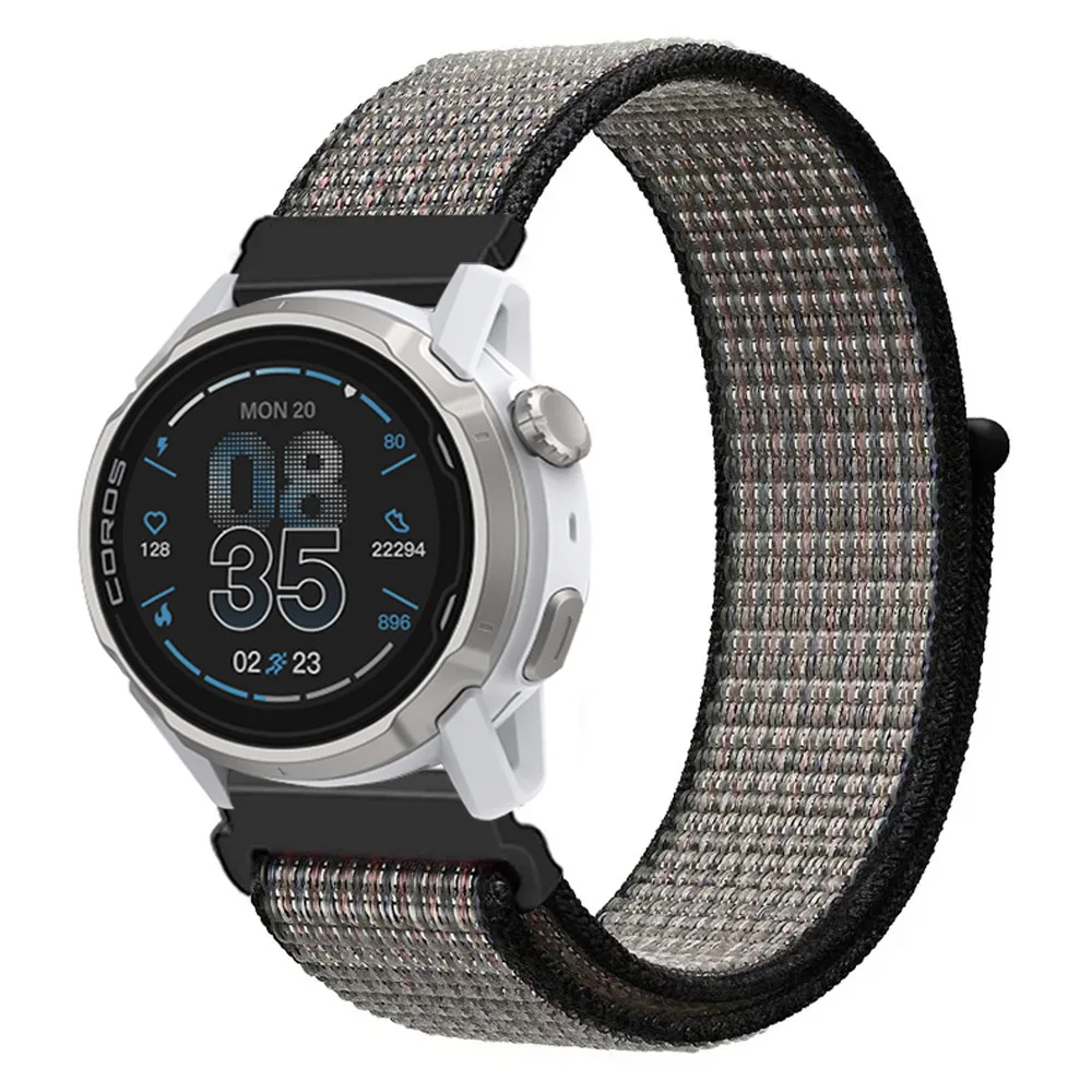 Nylon Loop Strap - Comfortable Sport Bracelet Replacement Band, 20/22mm