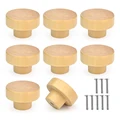 8pcs Natural Wood