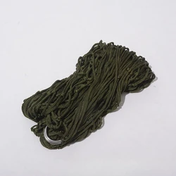Premium All - Weather Hammock with Net for Gardens, Beaches, and Patios (Army green)