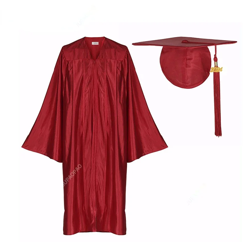 Adult Graduation Dress Hat Cover Zipper University Graduation Dress Robe  Hat European and American College Graduation Dress Robe - AliExpress  200000532