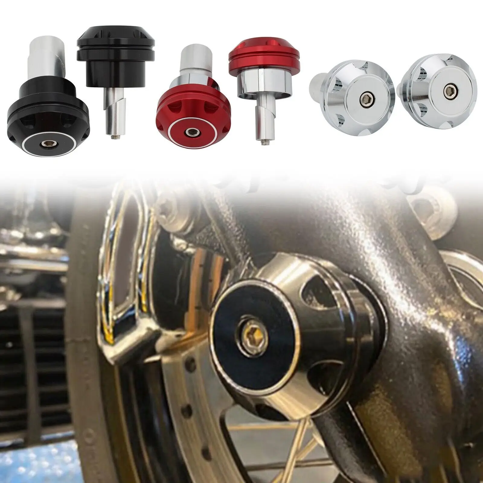 

2 Front Axle Caps Nut Cover Cover Caps Bolt For BMW R 18 Classic 2020- 2021