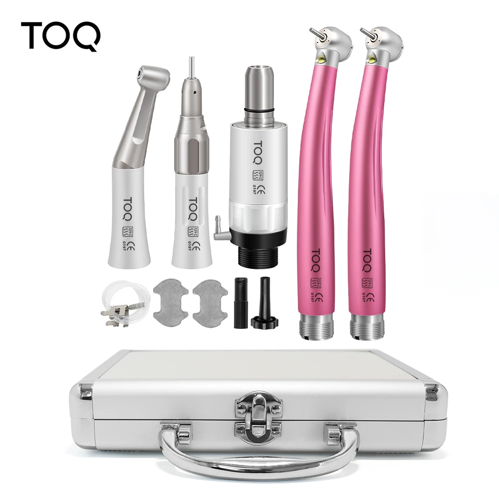 

Dental High & Low Speed Handpiece kit Straight Contra Angle Air Turbine 2/4 Hole Dentist Dental Euipment Tools Materials