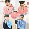 1pc Baby Bibs for Children Washing Face Towel Soft Salive Towel Boys Girls Learning Brushing Teeth Towel for 3 To 8 Years Kids 1