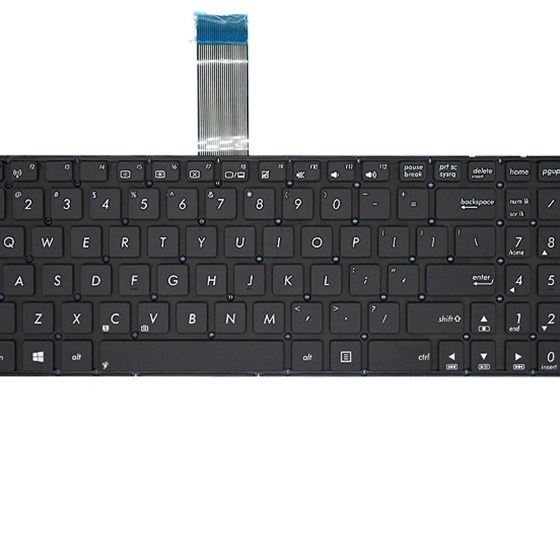 Original Eua Russo sp br Teclado do Portátil para Asus X550c K550v A550c R510l Y581c X552m F550 W50j R510jk K550jk R510e X552e X552w - Imagem 3