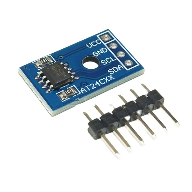 

AT24C256 I2C interface EEPROM storage module IIC single chip microcomputer development of smart car accessories