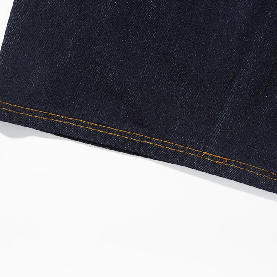 Retro Blue Denim Shorts Men Summer Loose Casual Blue Jeans Shorts Streetwear Harajuku