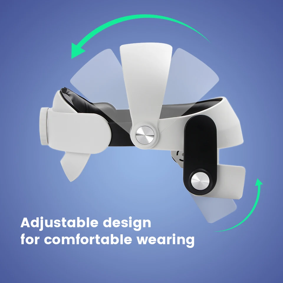 2 Quest 2用ホプヘッドストラップ、ライトストラップ、代替