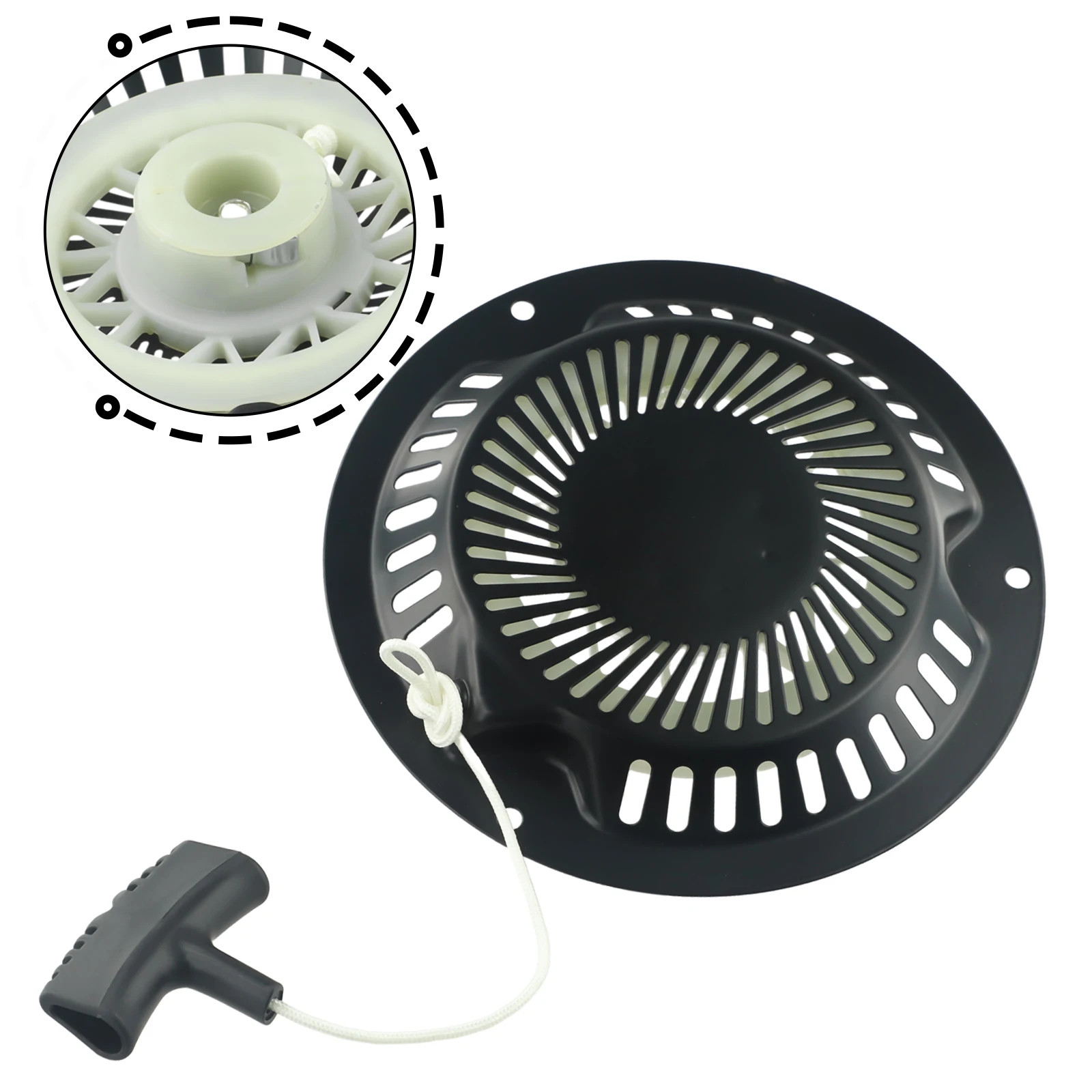 

Lawn Mower Parts Recoil Starter OHV 400 Engine Replaces XX501112 For Sanli LS4135 For Sanli Models Garden Power Equipment