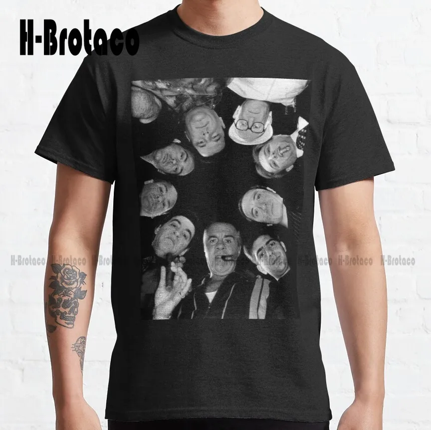 The Sopranos Iconic Classic T-Shirt Custom Aldult Teen Unisex Digital Printing Tee Shirts Xs-5Xl Unisex Digital Printing Retro