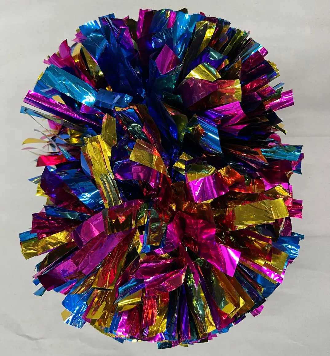 Promo Cheerleading Pompoms Different Color Mixed Sport Cheering Pom Poms