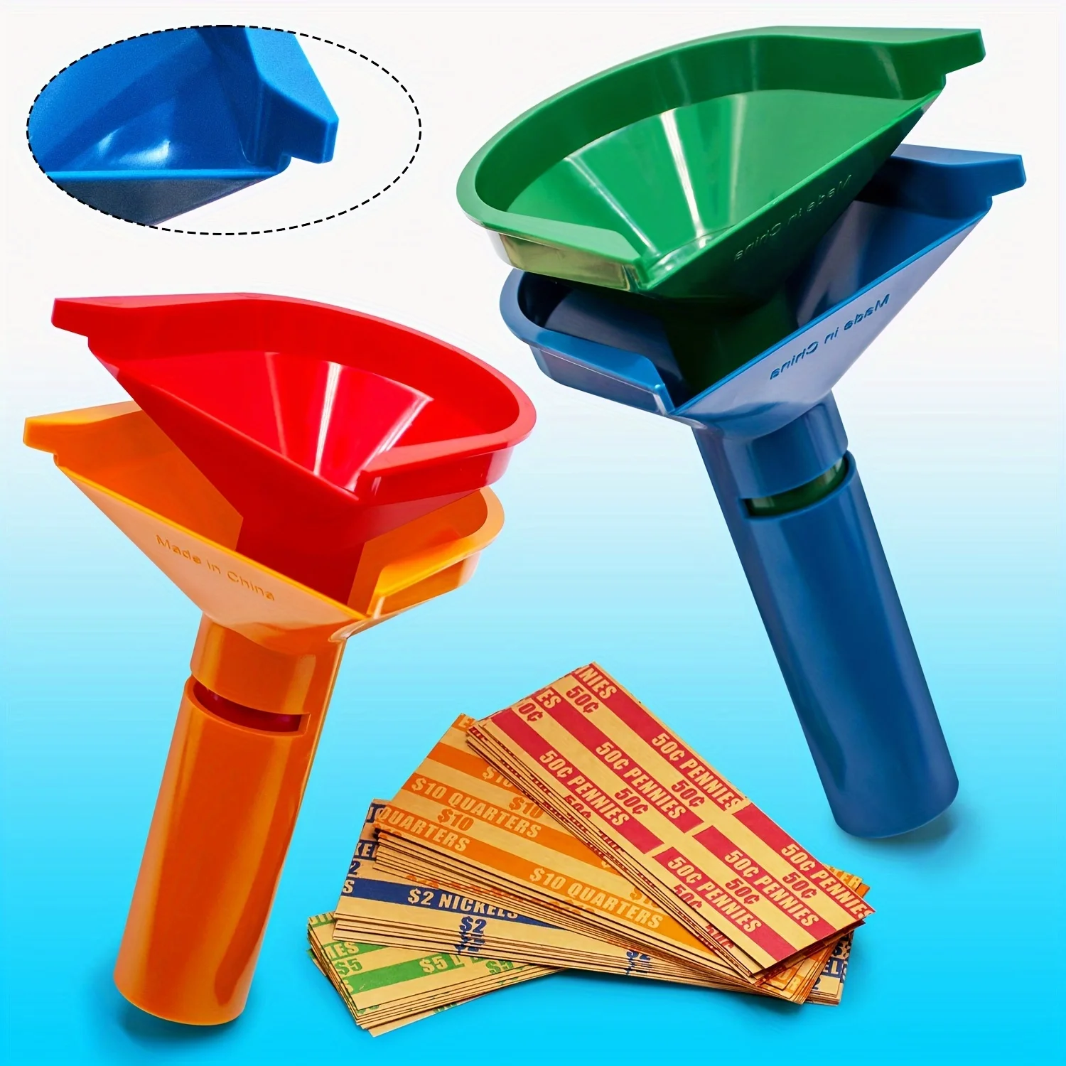 Distributeur De Sacs à Monnaie Avec 8 Compartiments | Porte-taille Pour Serveurs, Changeurs | Tissu Oxford Robuste Et Pratique - 13