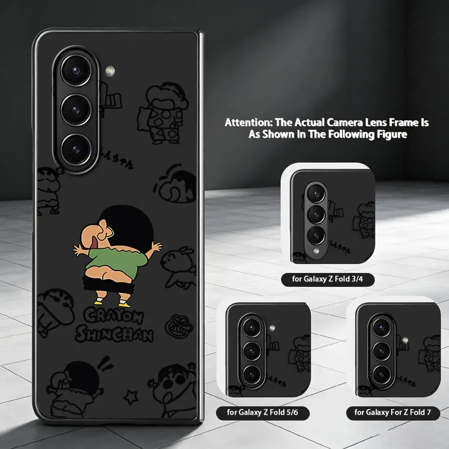 Funny Shin-Chans Themed Foldable Phone Case