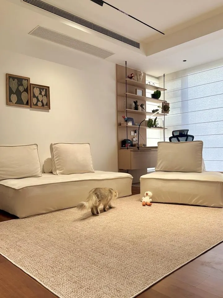 French Retro Living Room Carpet Large Area Brown Rug Coffee Table Study Bedroom Bedside Non-slip Soft Floor Mat Alfombra Ковер photo review