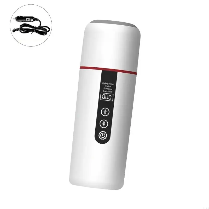 37MA 빠른 열 500ml 자동차 여행 컵 뜨거운 음료를 위한 변색되지 않은 자동 컵