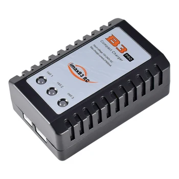 imax B3 PRO RC Caricabatteria 10W 7.4V/11.1V Equilibrio compatto intelligente 2S-3S Lipo Scaricatore al litio Alimentatore Spina UE Auto