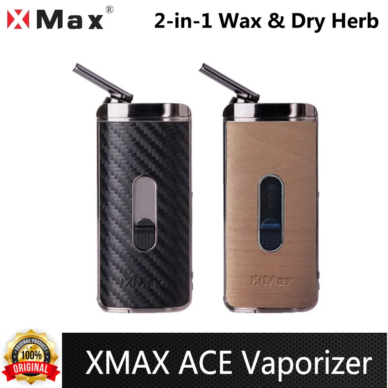 XMAX ACE Dry Herb Vaporizer Removable 2600mAh 18650 Battery Ceramic ...