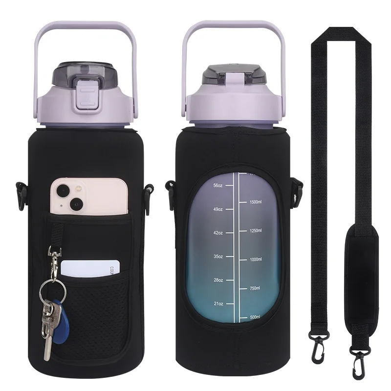 

Water Bottles Covers Bag Phone Holder Water Bottle with Sleeve Bag 2l Water Hot Bottle Covers Portable Thermos Protector