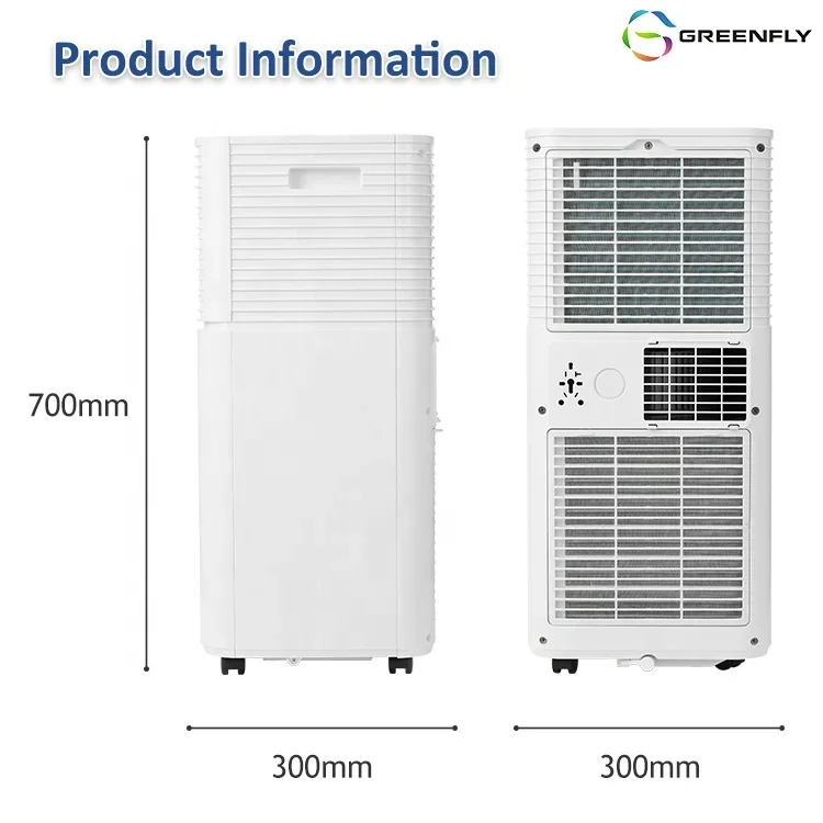 New arrival JJPRO GREENFLY tragbare Klimaanle mobile air conditioner portable 5000Btu mini portable air conditioner for home 6