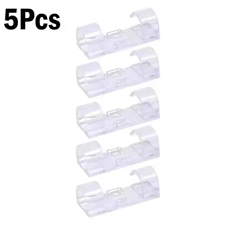 Self-Adhesive Cable Clips Organizer for Home, Office, and Car