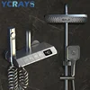 YCRAYS Grey Digital Display Thermostatic Shower Set Black Faucet Rainfall Bathtub Tap For Bathroom Accessories Hot Cold Mixer 3