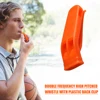 1/5/10/20/30/40pcs Survival Loud Whistle Multifunction Outdoor Emergency Whistle Double Pipe Rescue Whistle for Camping Hiking 6