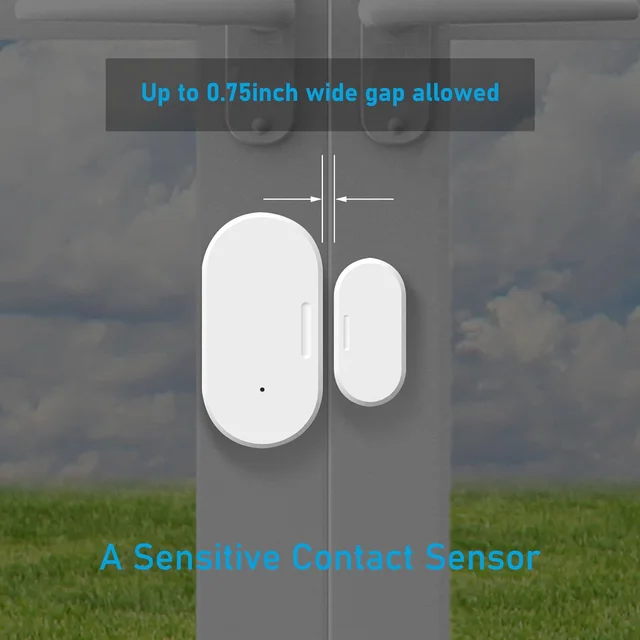 Tuya ZigBee Smart Door Window Sensor Door Open Closed Detectors Smart Home Security Protection Alarm System for Alexa Google 5