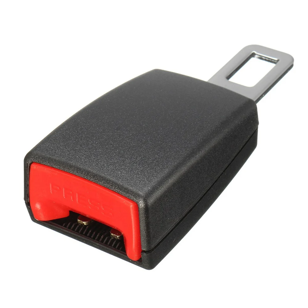 Seat Belt Extender Seat Belt Clip Seat Belt Tongue Insert Seat Belt Extender Kit Seat Belt Lock Car Seat Belt Clip Extender Seatbelt Buckle Lock Insert Socket Extender Thickening Auto Interior Accessories