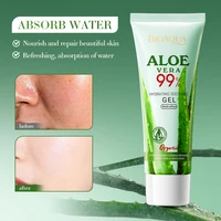 Gel apaisant à l'aloe vera BIOAOUA pour le visage et le corps, hydratant, réparateur, soulagement des coups de soleil, soin contre l'acné, pour peaux sensibles 6