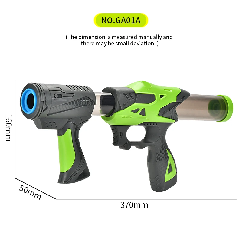 Air Powered Children Interactive Aerodynamic Gun EVA Soft Bullet Air Shoot Gun Desktop Indoor Outdoor Shooting Game for Kids 6