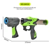 Air Powered Children Interactive Aerodynamic Gun EVA Soft Bullet Air Shoot Gun Desktop Indoor Outdoor Shooting Game for Kids 6