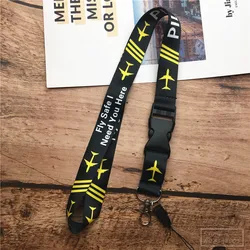 Versatile 2 - in - 1 Lanyard and Keychain Strap - Polyester / Nylon (Fly)