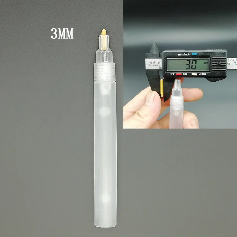 Liquid Chalk Markers 1PC Repeatable Plastic Empty Pen Rod Liquid Chalk Paint Pen Barrels Tube Markers Accessories