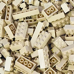 Colorful Creative Building Blocks Set - Educational & Interactive DIY Toys - 125g (Sand color)