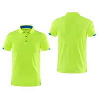 Polo à manches courtes à séchage rapide, marque de groupe d'entreprise de Golf, revers respirant, sport, manches courtes, 8 couleurs, grand 3
