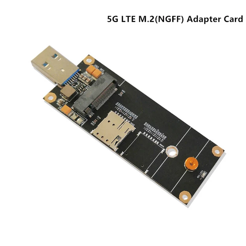 Женская плата разработки модуля, плата адаптера с SIM-картой, M.2 ngff интерфейс USB3.0 для модуля quectel MR500Q