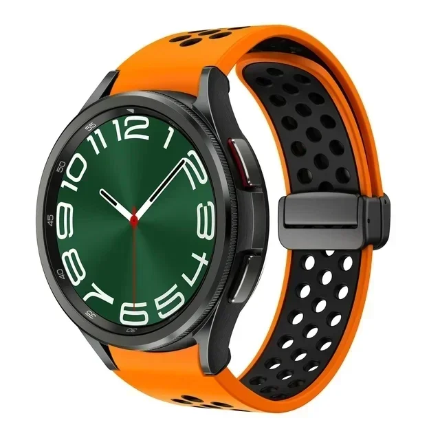 Magnetic Silicone No-Gap Loop Strap