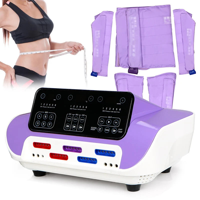 

Professional 3 in 1 Pressotherapy Body Massage Fat Burning Body Slimming Lymphatic Drainage Air Pressure Suit Machine